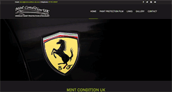 Desktop Screenshot of mintcondition-uk.com